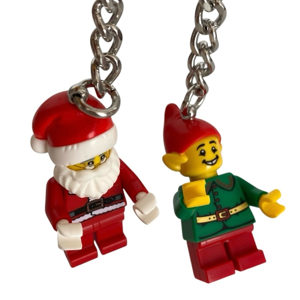 Lego Happy Santa Elf Key Chain Set - Picture 6 of 8